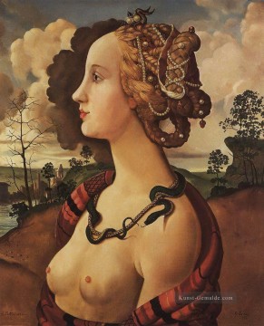 Nacktheit Werke - Porträt von simonetta vespucci von piero di cosimo Konstantin Somov klassischen akt